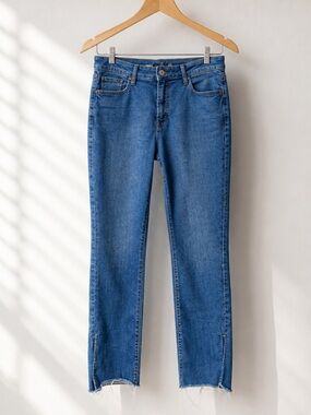 💥 Old Navy Rockstar Super Skinny High Rise Blue Jeans Size 12